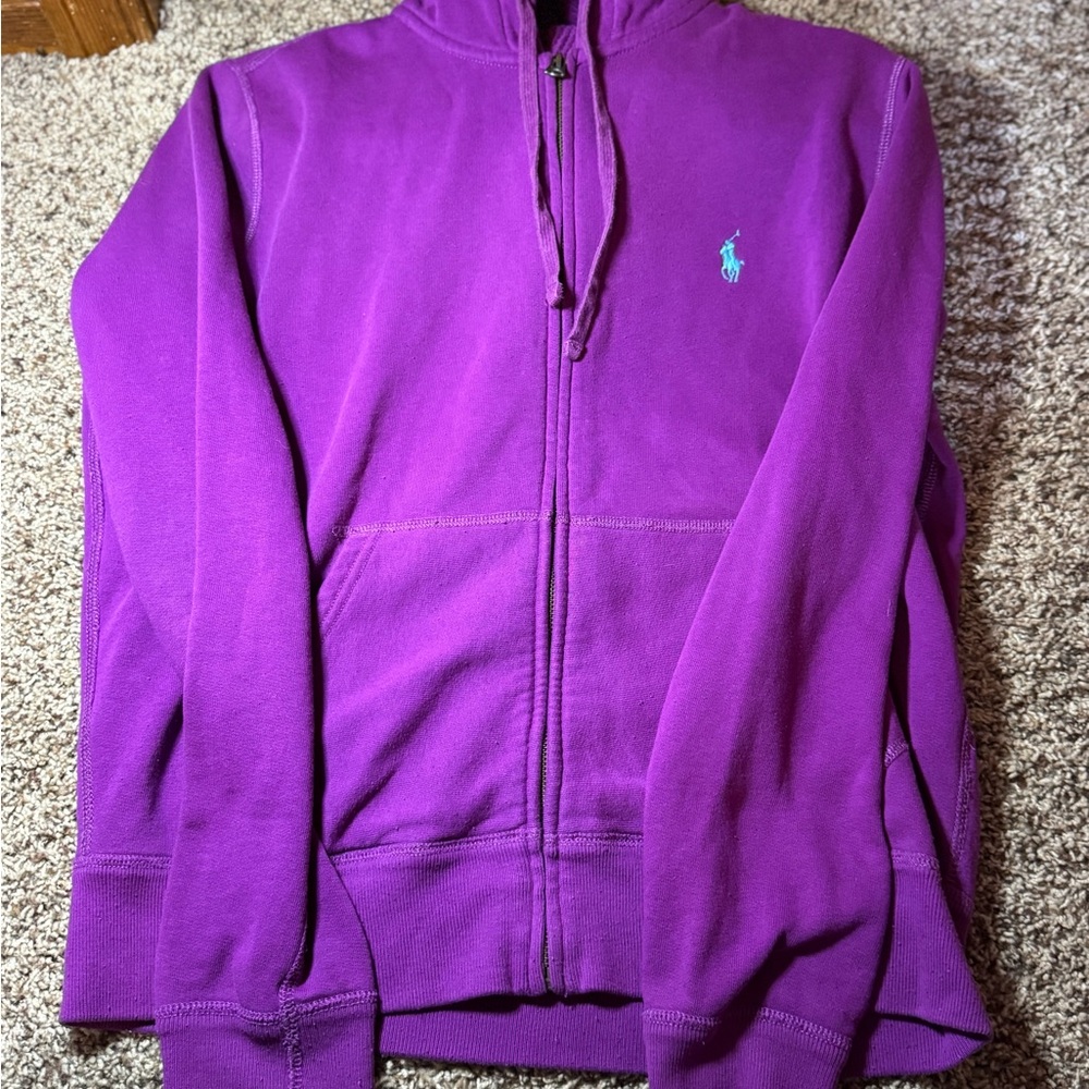 Ralph Lauren Purple Hoodie